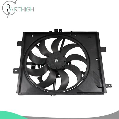 Radiator Cooling Fan Assembly Electric For 2013 2014 2015 2016 2018 Nissan Versa $59.98