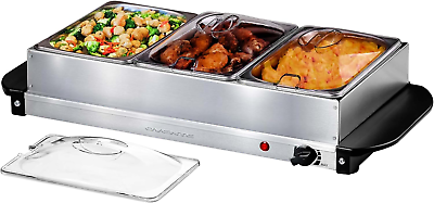 #ad Electric Buffet Server amp; Food Warmer with Temperature Control Perfect for Partie $52.37