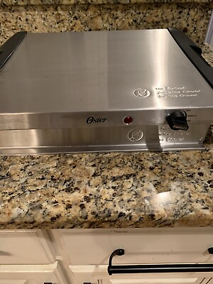 Oster Buffet Server Warming TrayStainless Steel Tested tray Only $12.50