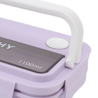 1100ml Lunch Box Portable Insulated Large Leakproof Salad Container For Offic US $15.98