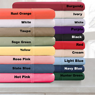 Persian Collection *Fitted Sheet* 16quot; Deep Pocket Fully Elastic Sheets $12.84