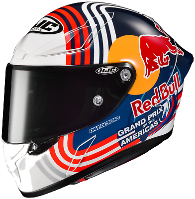 #ad HJC RPHA 1N Helmet Red Bull Austin GP MC 21SF Black White Red Yellow $514.99