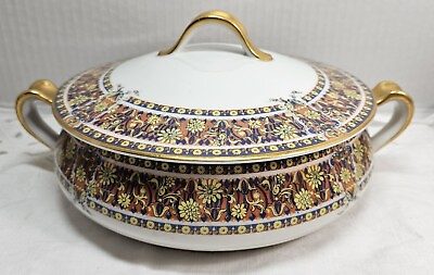 #ad Vintage Dish Covered Haviland Limoges France Porcelain Vegetable Cottage Core $56.00