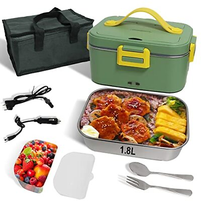 #ad HYueaph Electric Lunch Box Food Heater 75W Portable Food Warmer for Car Truck... $33.23