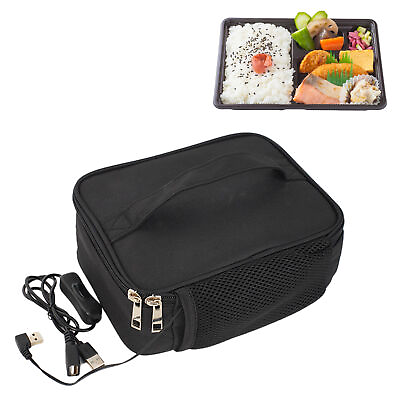 #ad USB Portable Food Warmer Electric Lunch Box Food Heater Lunch Warming Tote $18.96
