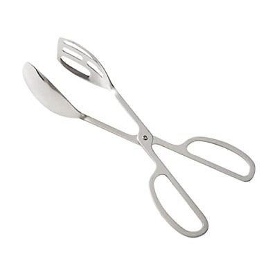 #ad Food Tongs Heavy Duty Stainless Steel Kitchen Tongs Salad Tongs 10 inch Heat ... $20.44