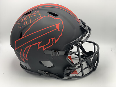 #ad JIM KELLY Signed BUFFALO BILLS Speed Authentic ECLIPSE full helmet Auto $679.79