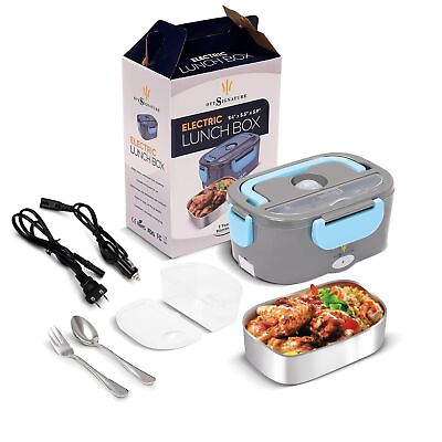 #ad Electric Lunch Box Food Heater 60W Portable Food Warmer for On the Go Hea... $29.87