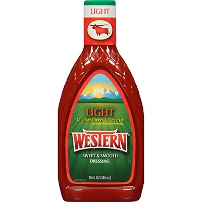 #ad Western Sweet and Smooth French Light Salad Dressing 15 fl. oz. $4.99
