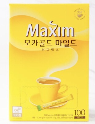 #ad Maxim 3372 Mocha Gold Mild Coffee Mix 20 Pack $12.99