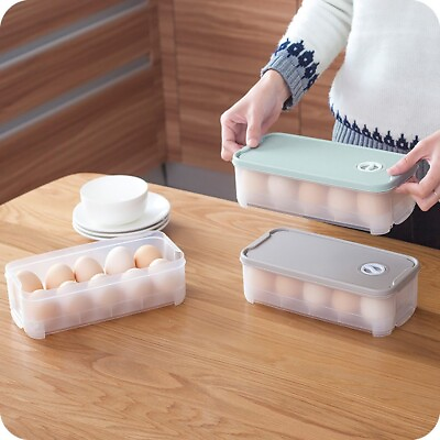 Holder Refrigerator Box Grids Plastic Insulated Containers for Hot Food AU $14.93