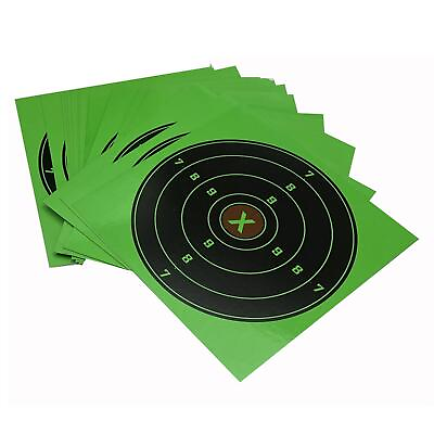#ad 20pcs Paper Cardboard Practice Target Accessories Supplies $13.01