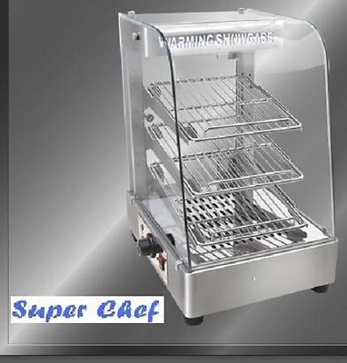 #ad New Heated Food Display Warmer Cabinet Case 15quot; S S $500.00
