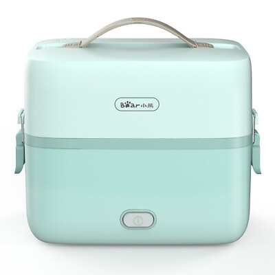 Bear Brand Electric Heating Lunch Box Portable Food Warmer Container 1.2L $29.99