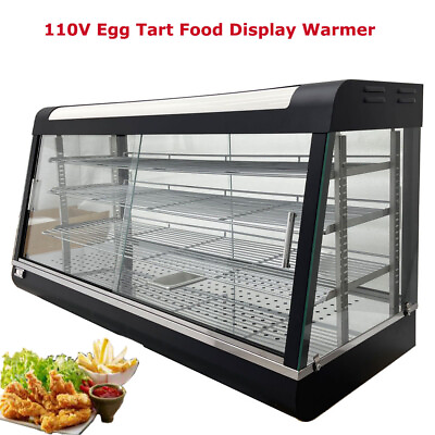 #ad #ad Commercial Countertop Food Warmer Showcase Pizza Pastry Food Display Warmer 110V $996.45