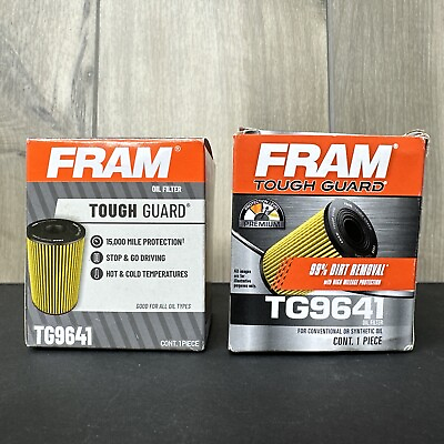 #ad FRAM Fresh Guard Oil Filter TG9641 Lot of 2 $12.00