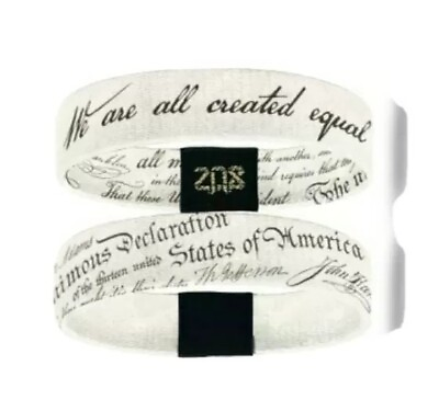 #ad ZOX COLLECTION. We Are All Created Equal. Retired design. Med July 4th 1776 $35.50