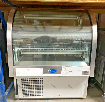 RANDELL 4137DT DUAL REFRIGERATED DRY CURVED GLASS BAKERY DELI DISPLAY CASE $4972.00