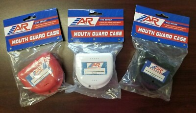 #ad A amp; R PRO SERIES MOUTH GUARD CASE MULTIPLE COLORS TO CHOOSE FROM BRAND NEW $3.50