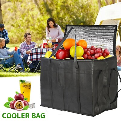 1 Pack Insulated Food Bag Large Meal Grocery Tote Insulation Bag For Hot And $16.79