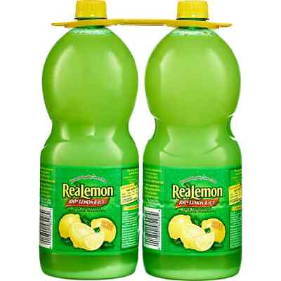 #ad #ad ReaLemon 100% Lemon Juice 48 oz 2 ct For Salad Cooking Food Vitamin C Healthy $24.99