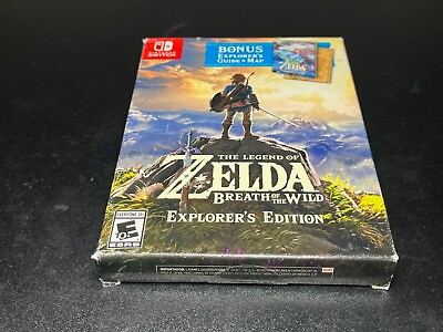 #ad Nintendo The Legend of Zelda: Breath of the Wild Explorer#x27;s Edition Game $184.95