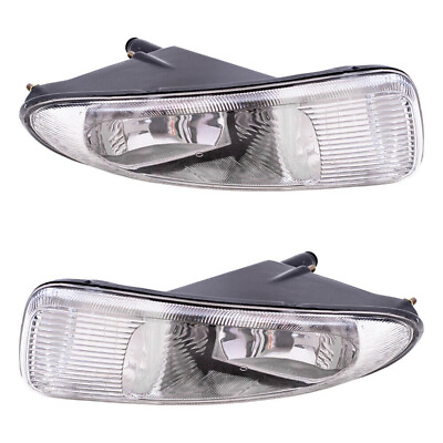 #ad Fits 2001 2004 Chrysler Town amp; Country Voyager Pair Fog Lights Driver RH $56.94