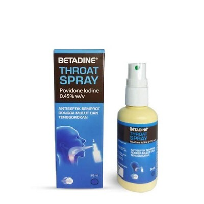 #ad Betadine Throat Spray 50ml antiseptic mouth and throat spray 100% original $32.00
