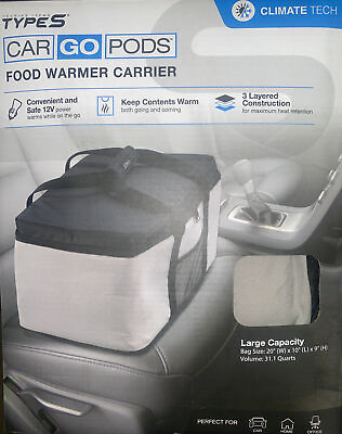 #ad 🔥Portable Food Warmers Electric Heater Lunch Box 12V Car Great For Outings Camp $25.00