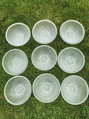 #ad 9 plastic salad bowls appx 11 inches $18.00