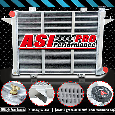 #ad ASI 3 Row Radiator Aluminum For 1991 1993 Dodge D250 D350 W250 W350 Cummins 5.9L $269.00