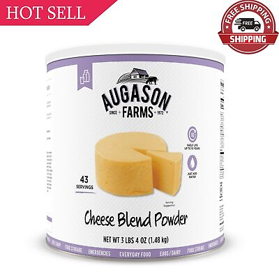 #ad #ad Augason Farms CHEESE Blend Powder Emergency Food Storage Camping Survival Can $19.25