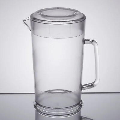 #ad CAMBRO 64OZ Pitcher with Cover $22.99