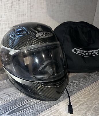 #ad Harley Davidson Motorcycle FXRG Motorcycle Helmet XXL With Bag And Breath Guard $300.00