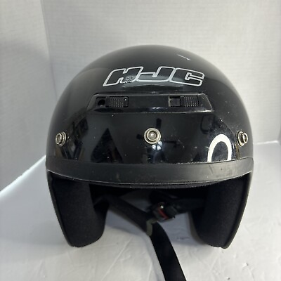 #ad HJC CL 5 Motorcycle Helmet size Large Black $25.00