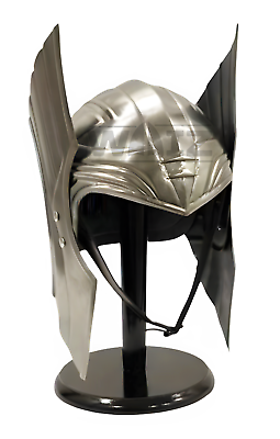 #ad Medieval Thor Ragnarok Helmet Mighty Thor Helmet Mild Steel Cosplay Helmet $90.16