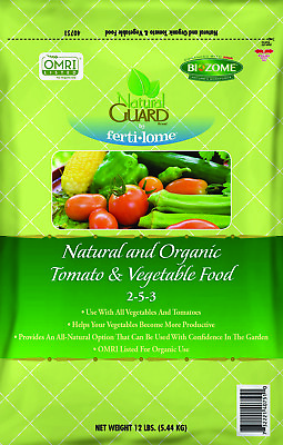 #ad Natural Guard Organic Tomato and Vegetable Food 2 5 3 12lbs $22.35