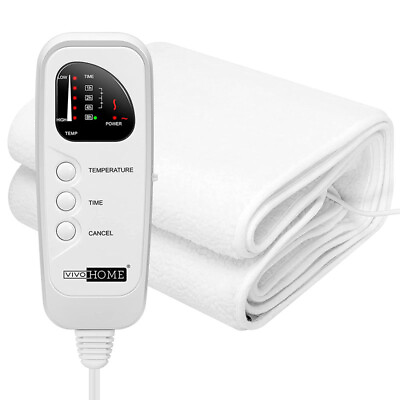 71quot; X 30quot; Massage Table Warmer w Timer 5 Heat Settings 68℉ to 131℉ for Spa Bed $49.99