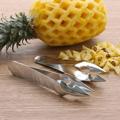 #ad 1Pc Pineapple Strawberry Core Remover amp; Peeler Cutter Fruit Salad Kitchen Tools $4.75