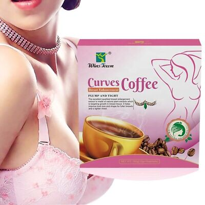 #ad 12g*16bags Big Breast Herbal Instant Coffee Curves Coffee Breast Enhancement $12.93