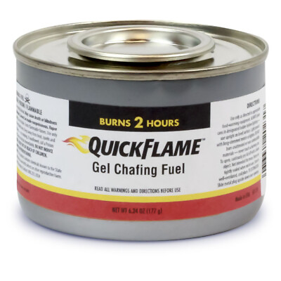 #ad #ad Sterno Quick Flame Chafing Fuel Steel 5.5 oz 1 pk $10.86