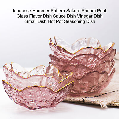 #ad Seasoning Bowl Cute Clear Fruit Salad Plate Flower Shaped $8.43
