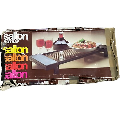Vintage Salton Electric Hotray ET2 Warming Tray Food Warmer Entertain Reunion $22.95