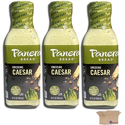 #ad Caesar Salad Dressing by Panera 12 Ounce Pack of 3 $26.57