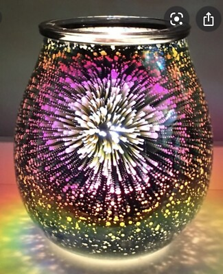Scentsy NOVA Wax Warmer MULTI color LED color changing Glass like STARGAZE NEW M $59.84