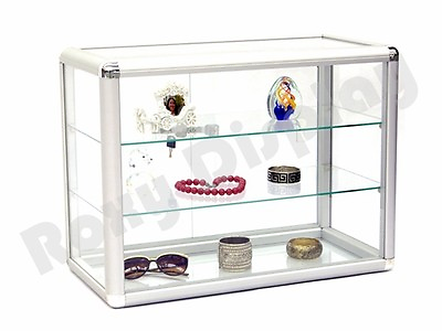 Glass Countertop Display Case Store Fixture Showcase with front lock #SC KDTOP $160.00
