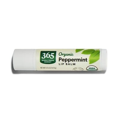 #ad Whole Foods Market Organic Peppermint Lip Balm 0.15 oz $3.55