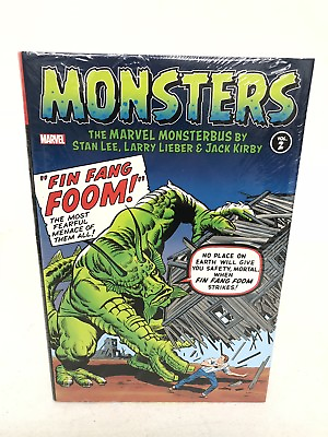 Monsters Monsterbus Volume 2 Lee Kirby Omnibus Marvel HC Hard Cover Sealed $100 $71.95