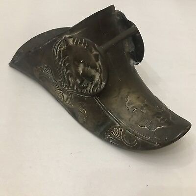 Solid Brass Spanish Conquistador Shoe of armour Stirrup $475.00