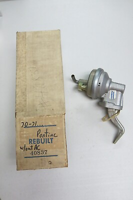 #ad #ad Remanufactured Vintage Fuel Pump fit 70 71 Pontiac 40837 $33.99
